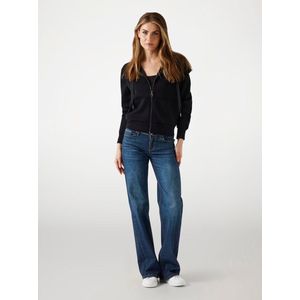 Guess - New Scuba - Dames Hoodie - Stretch Viscose - Met Capuchon en Ritssluiting