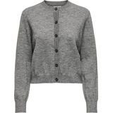 Only - Onlcamille Basic - Cardigan - Medium Grey Melange