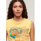 Superdry - LA Vintage Logo Graphic - T-shirt - Zwart - Katoen