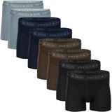 Presly & Sun - Robert 8-Pack Boxers - Multi - Heren Boxershorts