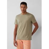 s.Oliver - Shirt - Lichtgroen - Kwartmouw - Normale Pasvorm