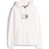 Tommy Jeans - Sweatshirt - Lichtblauw - Capuchon met Trekkoord