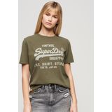 Superdry - Vintage Logo Heritage - T-shirt - Dames