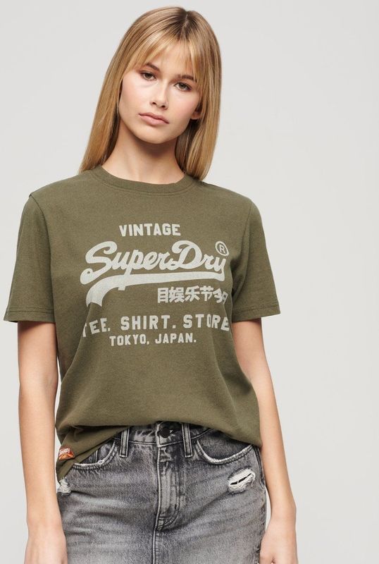 Superdry - Vintage Logo Heritage - T-shirt - Dames