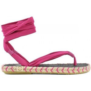 Nalho - NA0014--FUX-D9 - Sandalen - Dames - Ronde Tip - Textiel Bovenkant