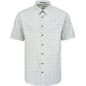 Shirt Korte Mouw Stretch Allover Bedrukt