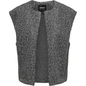 ONLY - ONLMILA LIFE - Gewatteerd Gilet - Donkergrijs