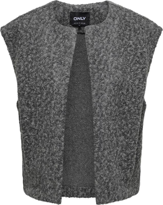 ONLY - ONLMILA LIFE - Gewatteerd Gilet - Donkergrijs