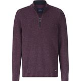 Babista - Tonnadora - Trui - Donkerrood - Mockneck met Rits
