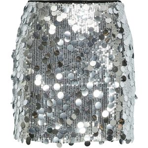 PIECES - PCMALOU SEQUIN - Rok - Meisjes - Mini-lengte - High waist