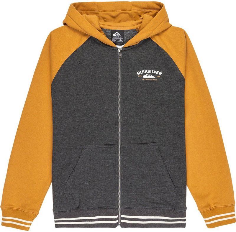 Quiksilver - Knowledge Area - Sweatshirt - Geel - Jongens 14 Jaar