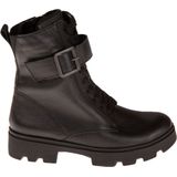 Waldlaufer - Veterboot - Zwart - Leer - Wijdte K