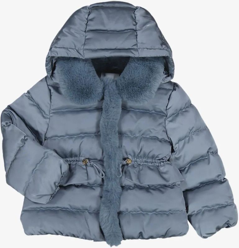 Abel & Lula Meisjes winterjas satin