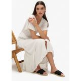 Superdry - Cross Strap Sandalen - Espadrille - Zwart - Textiel - Rubberen Zool