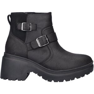 Bobs by Skechers - Tango - Dames Boot - Zwart - Vegan - Chunky Look