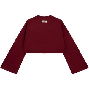Refined Department - Carina R2511821834 - Trui - Bordeaux - Knitted Croptop
