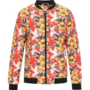 MO Tussenjas  honing / rood / zwart / offwhite