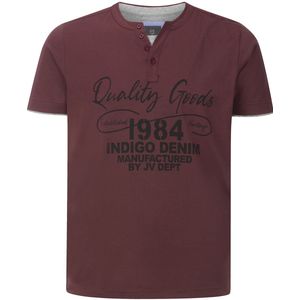 Jan Vanderstorm - NANTE - T-shirt - Donkerrood