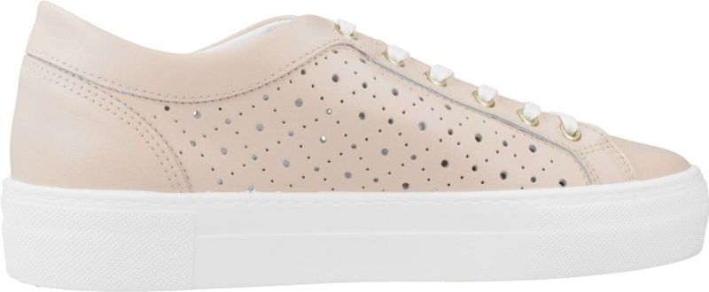 Geox - Claudin - Sneakers - Wit - Lage Damesschoenen