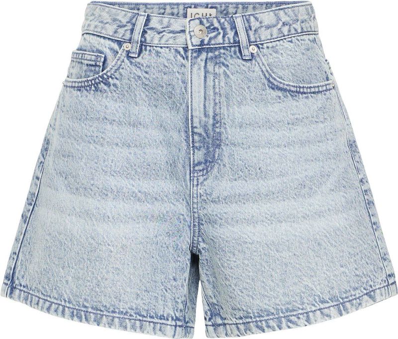 Ichi - Aveny - Denim Short - Donkerblauw - Katoen