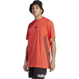 Adidas Fi 3s T-shirt Met Korte Mouwen Oranje M Regular Man
