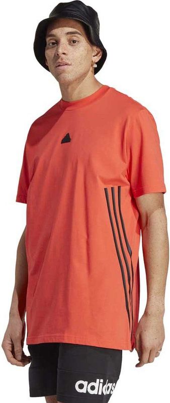 Adidas Fi 3s T-shirt Met Korte Mouwen Oranje M Regular Man