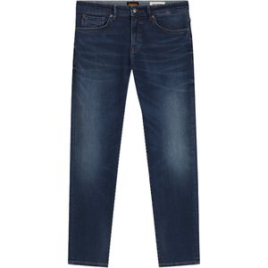 Hugo, Heren, Jeans, Blauw, Maat: W33 L34 Leer,