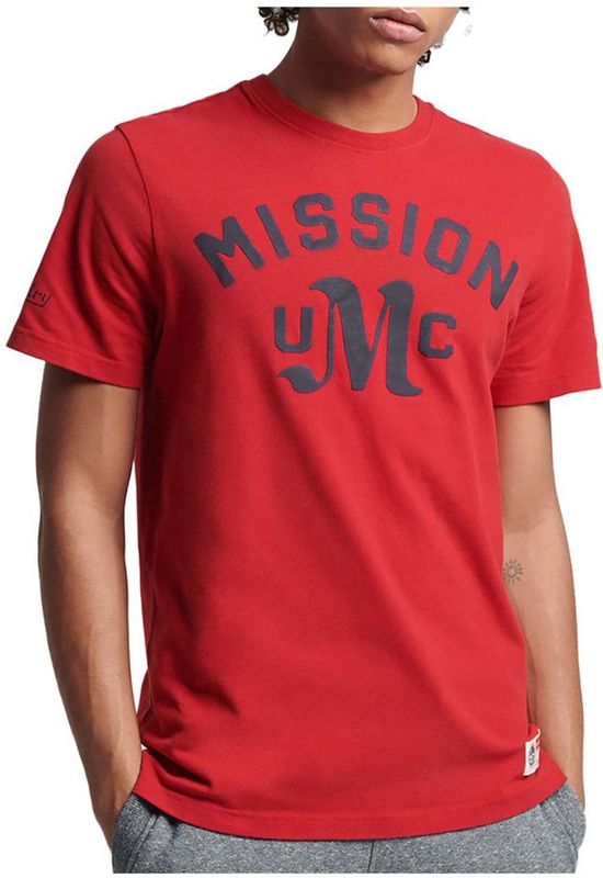 Superdry - Vintage Athletic - T-shirt - Katoen