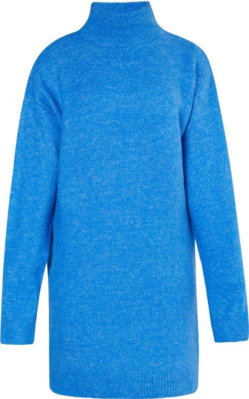 Mymo - Gebreide Jurk - Hemelsblauw