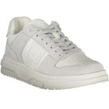 Tommy Hilfiger - Sneakers - Wit - 30% Polyester 30% Leer 40% Polyethyleen