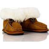 Bernardino - Babyslof - Cognac - Wol - Harde Zool