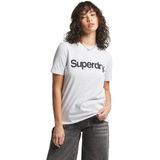 Superdry - Core Logo T-shirt - Wit - Korte Mouwen