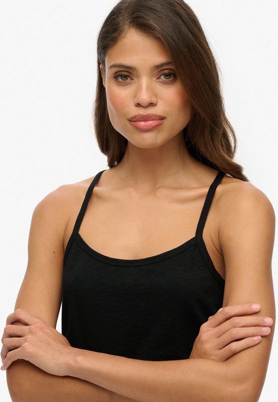 Superdry - STUDIOS - Dames Top - Slimfit - Spaghettibandjes