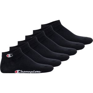 Champion - Sokken Set - Unisex - 6 Paar - Effen Kwart Sokken voor Dagelijks Gebruik