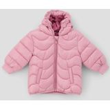 s.Oliver - Gewatteerde Jas - Pink - Capuchon - Licht Gevoerd