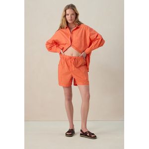 Sissy-Boy - Short - Roodoranje - 100% Katoen - Hoge Taille