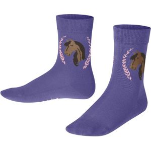 FALKE - Kniekousen - Unisex - Paardenmotief - Huidvriendelijk Katoen