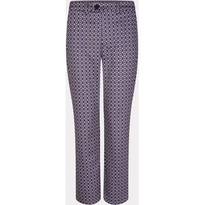 Esqualo - Chino Broek - Graphic Earth - Slim Fit