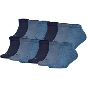 Puma Sokken Plain Sneaker 12P Verpakking van 12