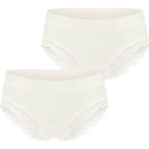 SCHIESSER Slip ' Unique Cotton '  offwhite