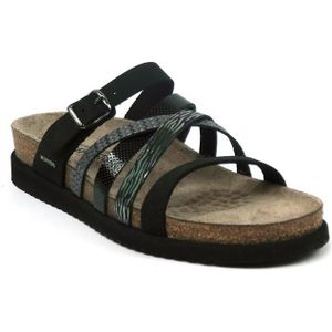 Mephisto - Huleda - Slippers - Zwart - Leer