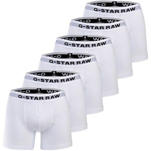 G-STAR - Boxershorts - Set van 6 - Effen - Heren