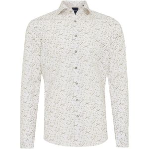 Camilio Shirt With Faded Flowers Olive (TRSHIA377 - 905)