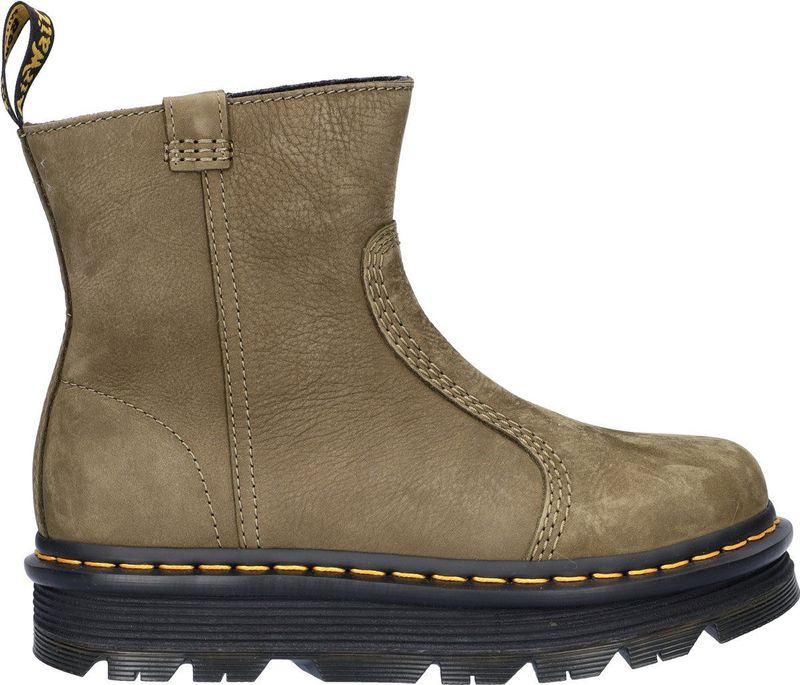 Dr. Martens - ZebZag Rigger - Veterboots - Zwart - Nubuck
