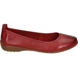 Josef Seibel - FENJA 01 - Ballerina's - Rood - Glad Leer - Rubber Zool
