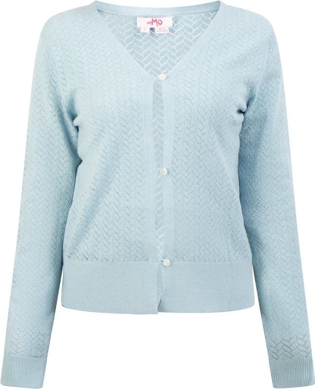 Mymo Vest Dames lichtblauw