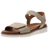 Merk - Muiltjes - Effen - Leer en Suède - Glitterend - Platte Hak