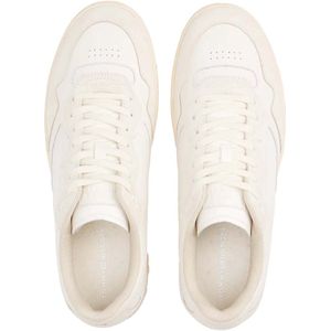 Tommy Hilfiger - Th Basket Better Mix - Sneakers - Ivory Petal - Laag Vetermodel