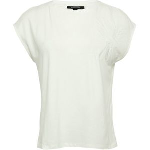 COMMA - T-shirt - Maat S - - 01D0 White -