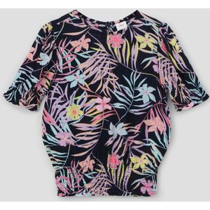 s.Oliver - Blouse - Viscose - Casual - Gesmokt Detail